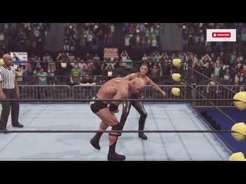 🔥 male vs female 🔥Part WWE 2K24 #therock #rhearipley #wwe #wwe2k24 #shorts #smackdown