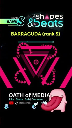 BARRACUDA (rank S) | Just Shapes and beats#jsab #justshapesandbeats