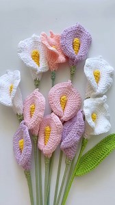 56K views · 1.4K reactions | Crochet calla lily’s… #crochet #crochetcallalily #crocheters #crochetflower #callalily #flower #crochetflower #lily #crochetlily #crochetideas #purple #assemble #handmade #handcrafted | Crochet Nature | Facebook