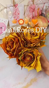 162K views · 2.6K reactions | DIY Leaf Roses ️李 #creative #diy #handmade #craft #roses #leaf #decor #decoration #autumn #fall #inspiration #decoridea #satisfaying #amazing #easy | Art is life | Facebook
