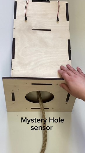 Mystery Hole sensor #escaperoomsupplier #electronics #escaperoomvideoideas #escaperoompuzzle #plugandplay #puzzle #diyriddlesescaperoom #asmr #cat #escaperoomelectronics