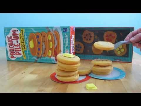 Educational Insights Pancake Pile-Up, Relay Board Game for Preschoolers, For 2-4 Players Review