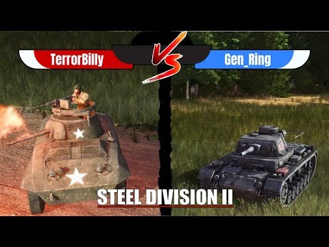 THE GREAT WWII FACEOFF: 1st Infantry Div vs. 91. Luftlande - Round 1 | Steel Division 2 Tournament