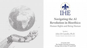 Navigating the AI Revolution in Bioethics: Human Rights and Being Human