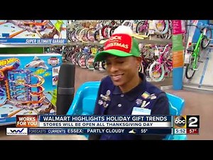 Walmart highlights holiday gift trends, top gift choices, and Black Friday sales