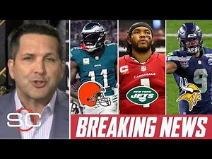 ESPN latest on NFL Free Agency: Browns trade for AJ Brown? - Vikings add Walker? - Jets sign Murray?