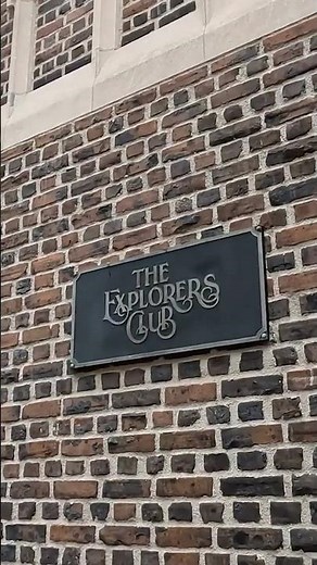 Inside NYC’s Explorers Club 🏔️ Artifacts from Everest, the Ocean Floor & the Moon