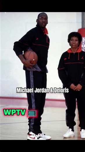 Michael Jordan and his Mother Deloris 🏀 #sports #michaeljordan #motherson