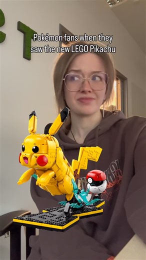 M I F F É Y on Instagram: "Eevee is cute, not gonna lie. But what happened to Pikachu and why does it cost THAT much omg HAHA #pokemon #lego #nerd"