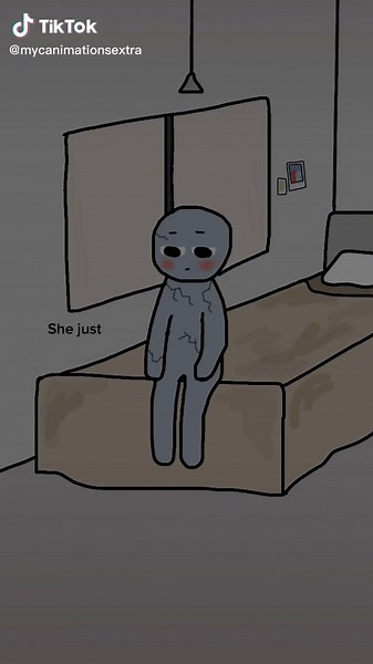 Animated Character Reflects on Perseverance in Silence