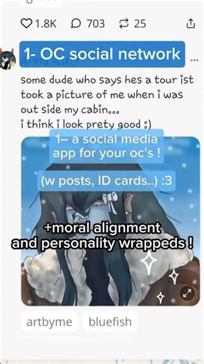Download OC Social Network ✨🫶 #fandom #roleplay #oclore #oc #originalcharacter #explore #anime #art