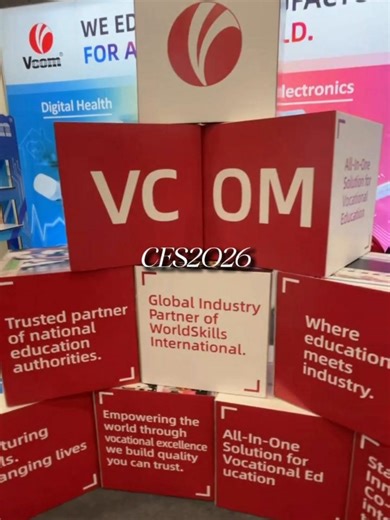 🚀 #VCOM Group is live at CES 2026 in Las Vegas, #américa ! 📍 Central Hall, Booth 21820 Follow us, follow this event, like the video, and you'll have a chance to win gift in our lucky draw! Discover our AI-powered solutions across: 🎓 @vcom.education: AI vocational training, modular courses & skill certifications, etc. 💻 @vcom_tech @vcomofficial: Smart 3C devices: wireless peripherals, noise-canceling headphones, fast docks, etc. ❤️ @anriwell_2024: Smart health monitoring & home medical device