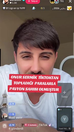 Onur Sermik Becomes Pavilion Owner with TikTok Earnings