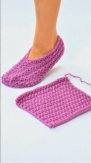 Easy Knitted Slippers Miarti🧶