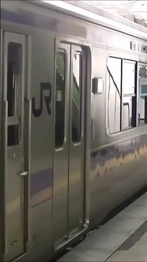 701 series departing Morioka Station