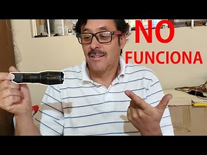 Reparación a lámpara de alta potencia (SOLUCIÓN)