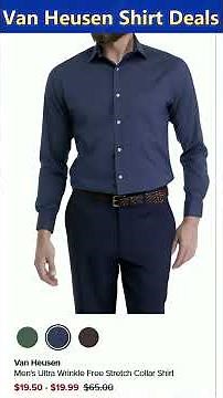 Van Heusen Shirt Deals - Save Up to 70% Off