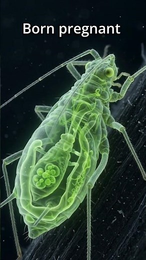 This Insect Is Born Pregnant 😳🦠
