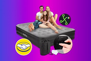 Colchón inflable queen size por menos de 1,000 pesos: la oferta de Mercado Libre para la fiesta de Navidad 2024