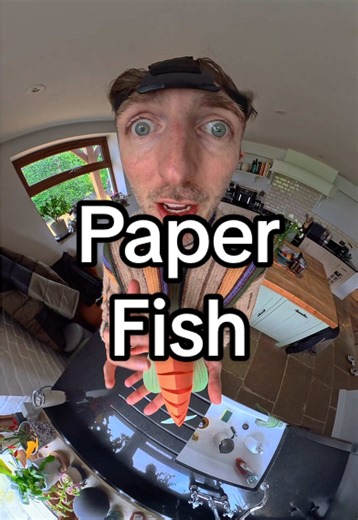 How to Create a Paper Dancing Fish