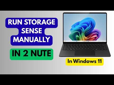 How To Run Storage Sense Manually In Windows 11