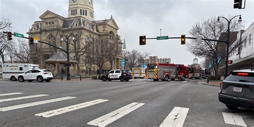 Fire occurs at historic Butler County Courthouse
