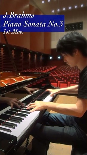 ブラームス：ピアノソナタ 第3番 へ短調 作品5 第1楽章 / Brahms : Piano Sonata No.3 Op.5 1st.Mov