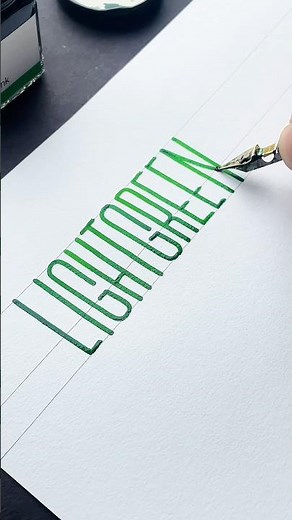 Monoline Round Nib calligraphy #pradeepcalligraphy #calligraphy