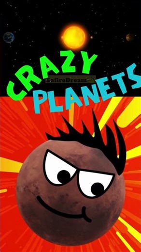 🙀 CRAZY planets in our Solar System 🤗 Learn Planet Names for kids - Planets in Order