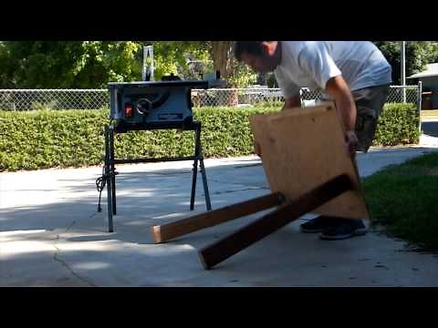 Cut Large Plywood Sheets with a Table Saw
