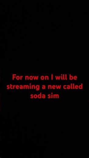 Announcement #sodasim #roblox #fyp