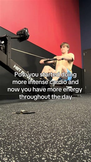 Use more energy, receive more energy #cardio#rower#sprint#recovery