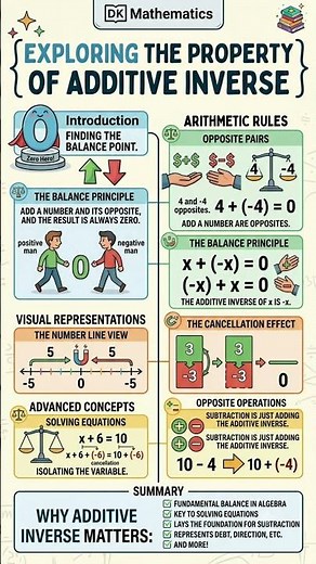 Mastering the Fundamentals: Additive Inverse, 0, and 1 in Integer Math