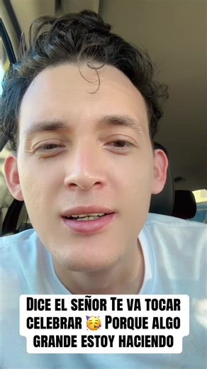 Dice el señor Te va tocar celebrar 🥳 Porque algo grande estoy haciendo #jesuschrist #Dios #parati