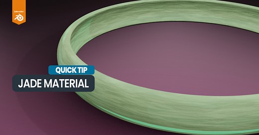 How to make a procedural jade material in Blender 4.3 | Tutorial