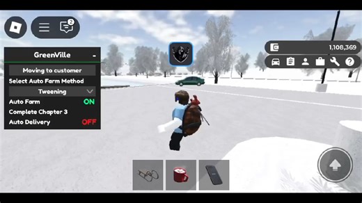 robloxGreenville刷钱脚本快递赚钱