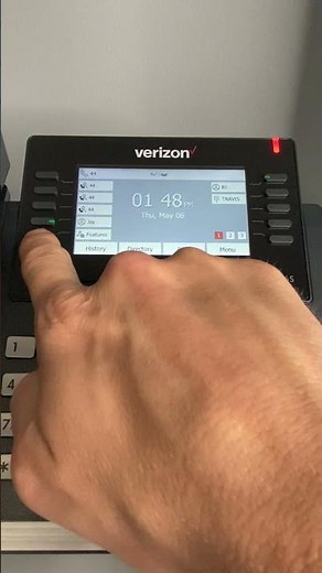 Enabling the Intercom feature on the Yealink T46 Verizon OneTalk Desk Phone