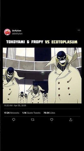 Tokoyami & Fropy VS Ectoplasm 💀#anime #myheroacademia #izukumidoriya