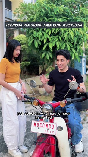 Ternyata masi ada cowok yang bersikap sederhana gini #cowok #kaya #sederhana