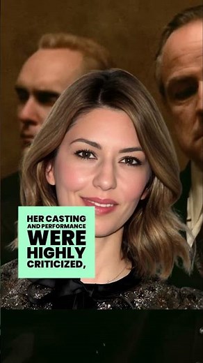 Sofia Coppola as Mary Corleone in the 1990 film The Godfather Part III