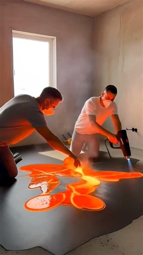 Volcanic Lava Floor Transformation | Epic 3D Epoxy Art