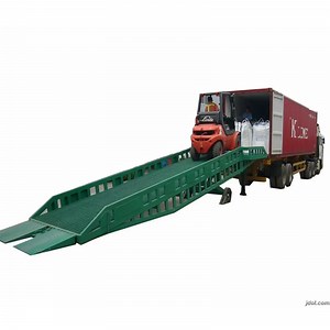 [Hot Item] Three-Point Ramp Unloading Ramp Unloading Electric Hydraulic Dock Ramp Loading Dock Ramp