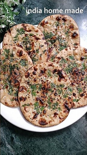 Whole Wheat Tawa Naan |Atta Naan Without Tandoor at home |How to make Naan easy recipe at home |