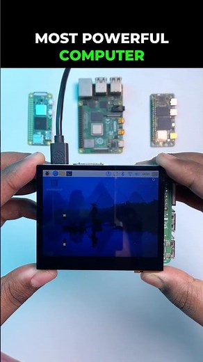 World’s Smallest & Most Powerful Computer using Raspberry Pi #shorts #gadgets #tech