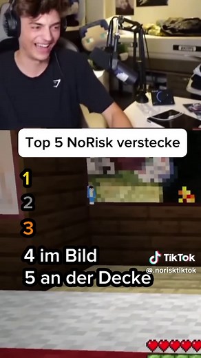Top 5 Verstecke in Minecraft von NoRisk