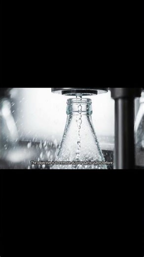 How Coca-Cola Bottles Get Perfectly Clean Before Filling #manufacturing