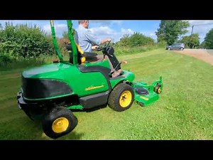 JOHN DEERE 1435 MOWER WORKING VIDEO