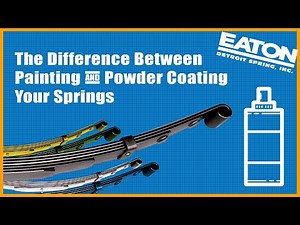 Powder Coating Vs. Painting Your Leaf Springs