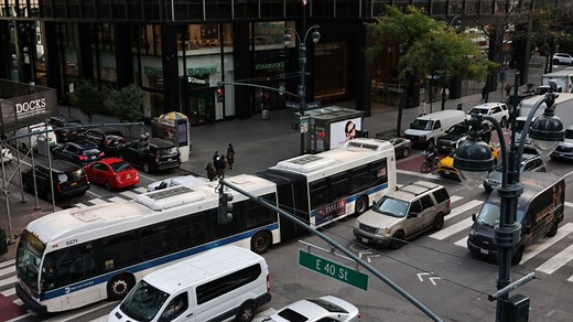 Transit systems turn to AI-powered cameras to catch drivers who block bus lanes