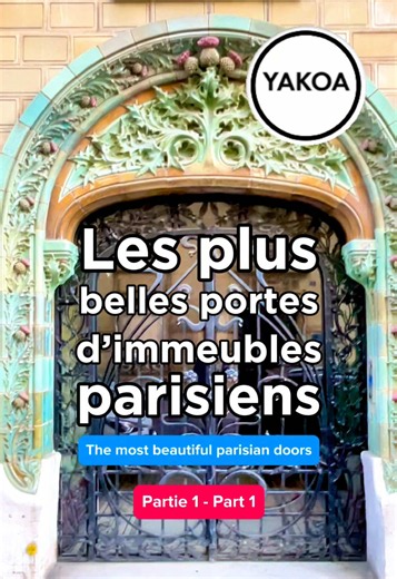 C’est une série de 4 publications consacrées aux plus belles portes d’immeubles parisiens 🚪 que je vous propose de suivre à partir d’aujourd’hui. Et il y a de quoi faire... Vous avez aimé ce thème 🩷 ? Vous en connaissiez déjà certaines ou vous avez déjà une préférence..? 👉🏻Partagez vos réactions en commentaire. Et à très vite pour la partie 2 ! 📍Les adresses du jour : - 51 rue Miromesnil - Paris 8 - 2 rue Eugène-Manuel - Paris 16 - 185 rue Belliard, Paris 18 - 67 boulevard Raspail, Paris 6 